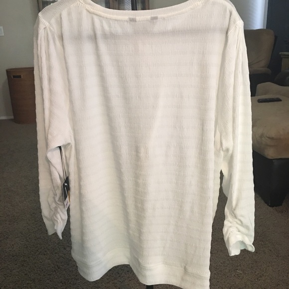 Simply Vera 2XL White Top - Picture 1 of 4